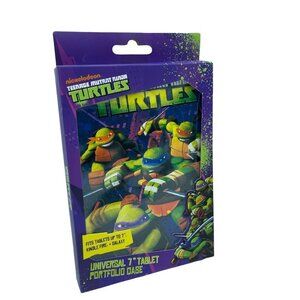 TMNT Universal Tablet Case 7 Inches Green Purple Turtles